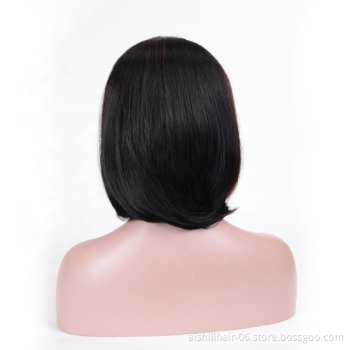 High quality lace front wigs black fluffy synthetic wigs lace frontal wig natural straight and natural wave for fashion women